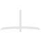 Ekena Millwork Bellingham Architectural Grade PVC Gable Bracket, 84"W x 42"H x 2"D x 4"F, 12/12 Pitch GBP084X42X0204BEL00 - alternate 4